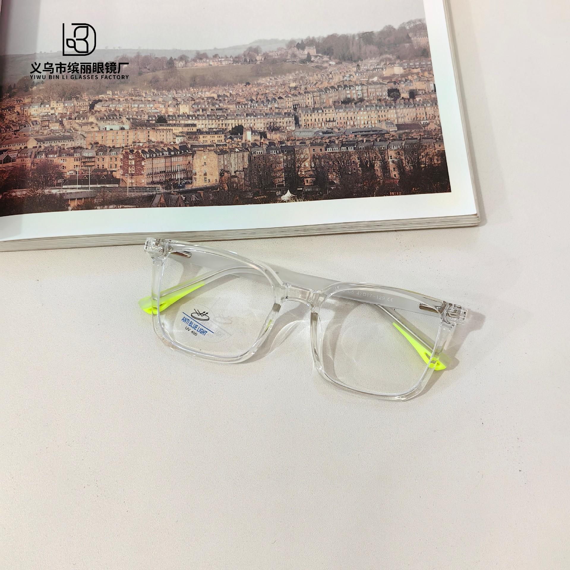 

Модные детские оптические очки Tr90 компьютерные анти-синий свет можно сочетать с оправами для близорукости очки для студентов White Film