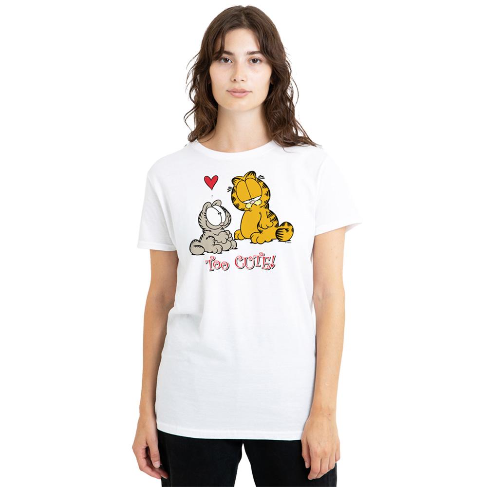 Garfield Womens/Ladies Too Cute T-Shirt