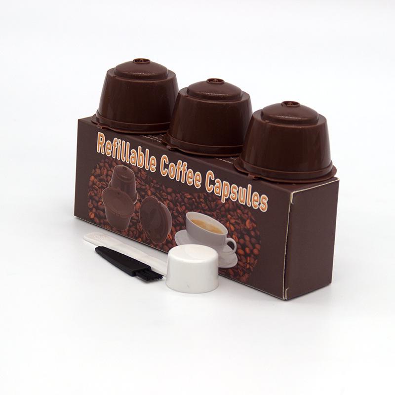 Reusable Coffee Filter Cup for Nespresso Dolce Gusto Capsules