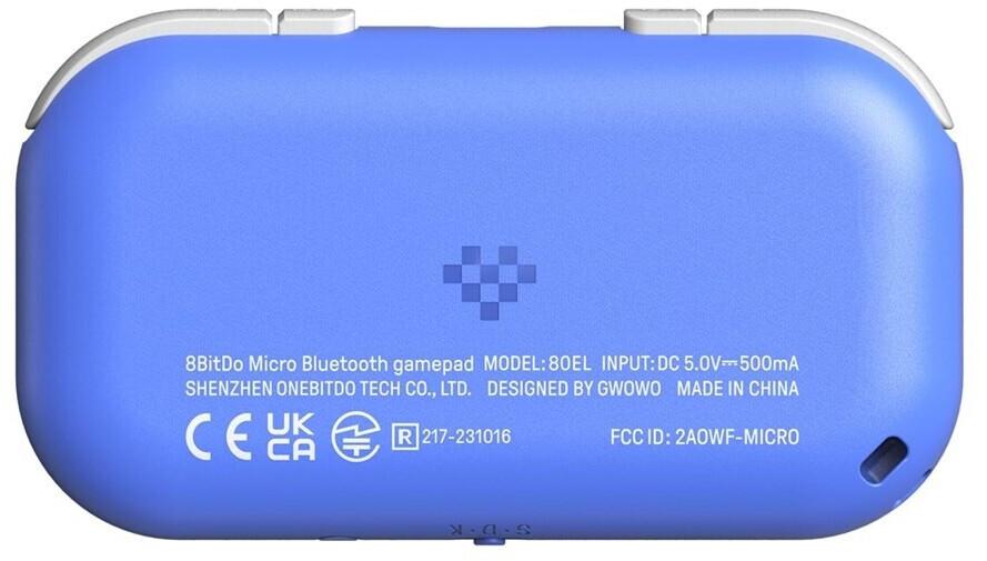 Геймпад 8bitdo Micro Bluetooth Gamepad синий