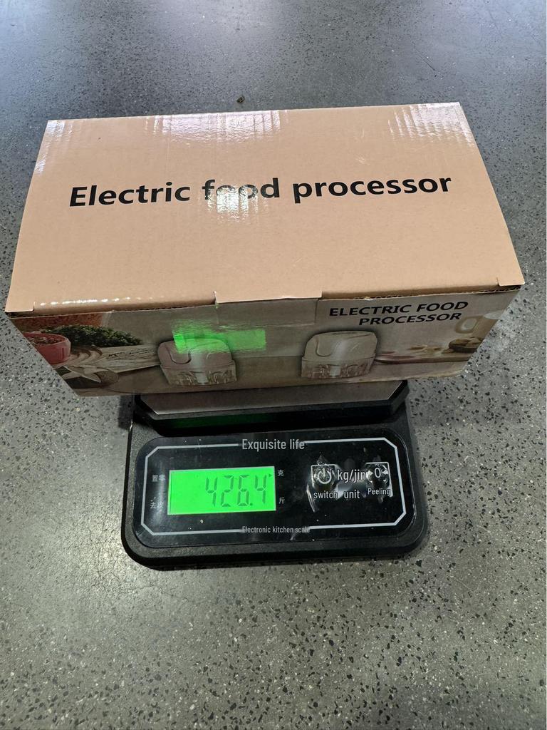 Electric Mini Garlic Masher & Food Processor - for Baby Food, Garlic Paste, Meat Grinding & Peeling