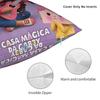 Gabby Dollhouse Cartoon Throw Pillow Cover Polyester Cushions for Sofa Funny Pillowcover Home Decor