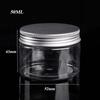 5ML-500ML Dark Brown Refillable Bottle Portable Glass Split Bottle Circular Tea Face Cream Bottle Travel Cosmetic Container Can