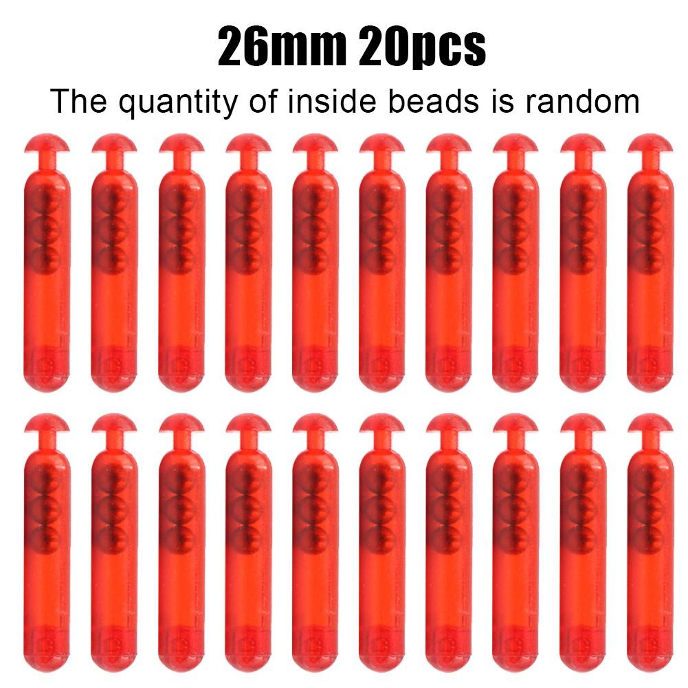 20X Fishing Soundbar Lure Baits Rattles Insert Tube For Soft Worm Jigs Making Us
