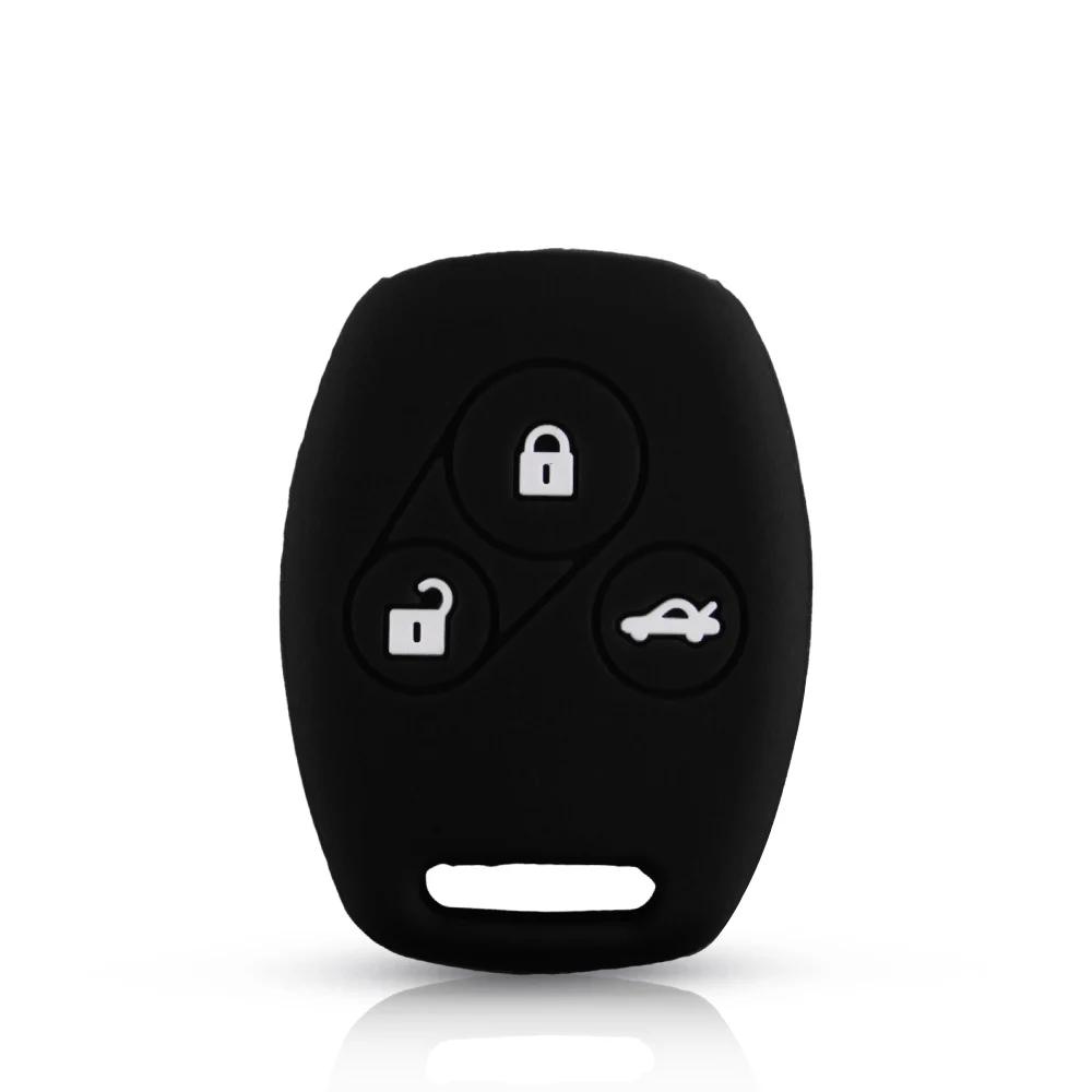 Remote Silicone Car Key Case Cover For Honda Civic 2006-2011  Accord Crv 2003 2007 Jazz Hrv