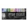 Kusakabe Transparent Watercolor Paints, Charcoal, 12-Color Set, 10ml (No. 4), 304951