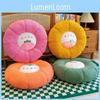 Fruit Round Charming Plush Home Cushion Office Sleeping Pillow Fourcolor