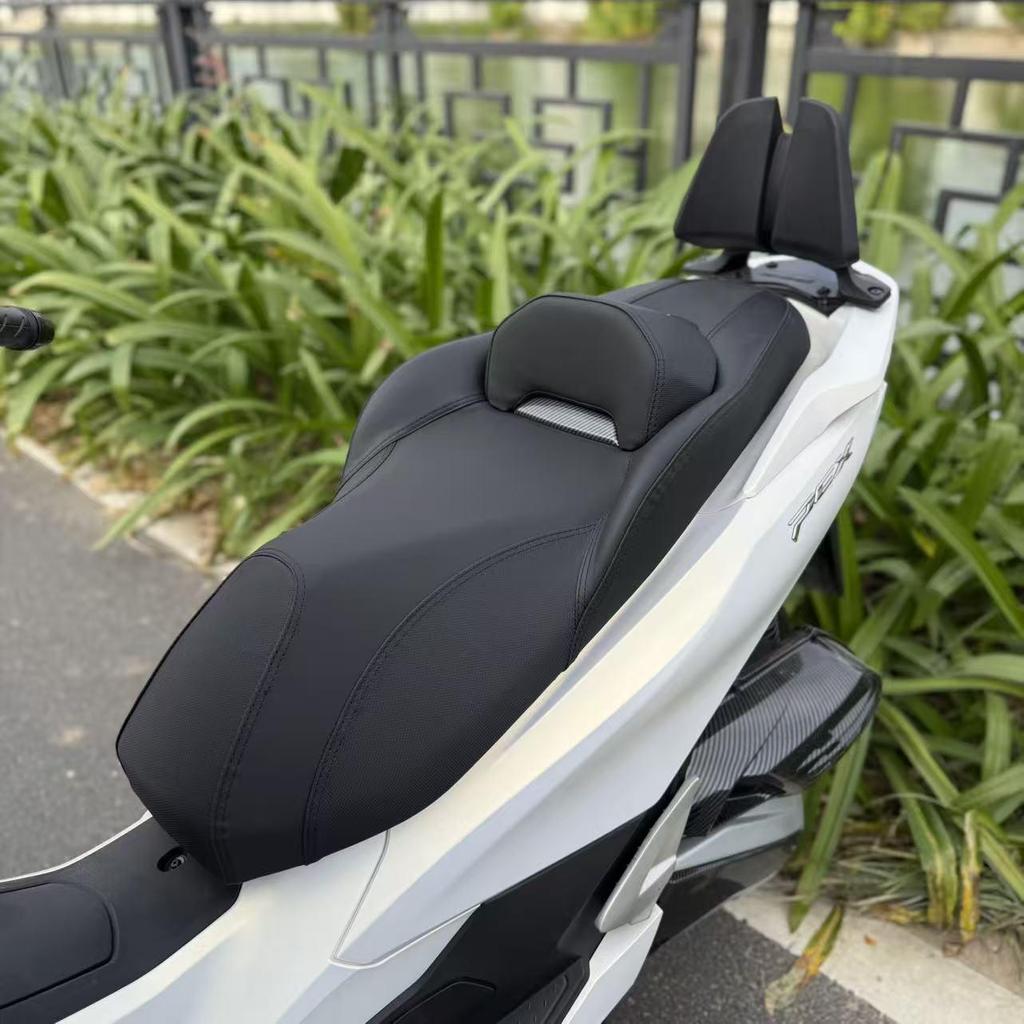 Honda PCX160 NS150GX Luxury Soft Waterproof Seat Cushion with Large Backrest