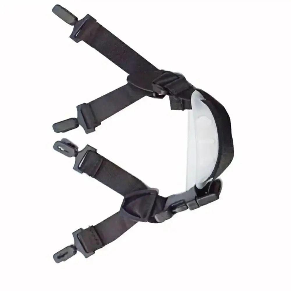 Wear-resistant Helmet Buckle Quick Release Helmet Chin Strap Hard Hats Chin Strap  with Chin Cup