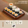 Guofeng Mengqu Ru Kiln Panda Tea Set Chinese Set Home Office Kung Fu Tea Ware Business Advanced