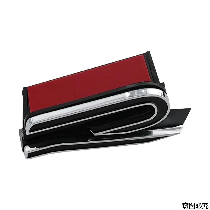 2026 Heiß Für Volkswagen VW 6x2.5cm ABS Auto Frontgrill Emblem Logo Zubehör für Volkswagen RLine Golf 6 7 8 GTI Touareg Passa