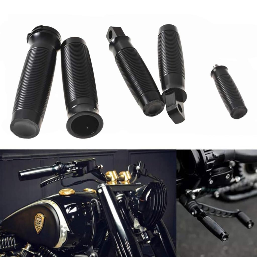 YIBO Harley Foot Nail Set Motorcycle Grip + Foot Nail + Gear Lever Nail