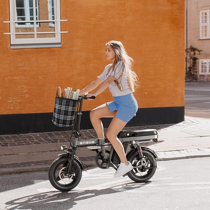 ENGWE T14 E-Bike with 250W Motor and 48V10Ah Battery Delivers 55KM Range and 25KMH Speed, A Compact Ride Built for City Streets and Everyday Freedom