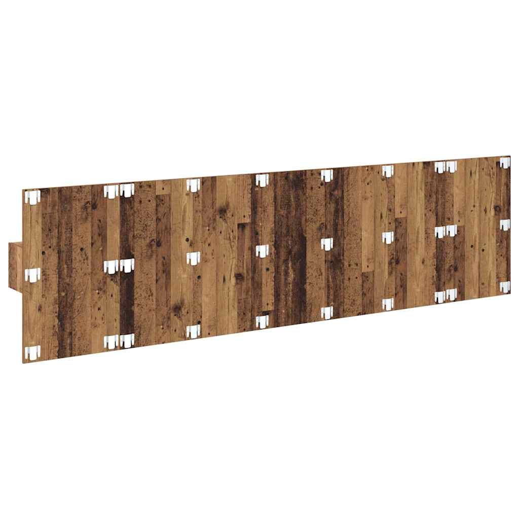 Headboard with Cabinet and Drawers 3 pcs Reclaimed Wood Wood Based Material