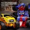 1:18 Scale Transformable Wireless Remote Control Car 4WD Off-road Climbing Racing Robot Toy Car for Boys