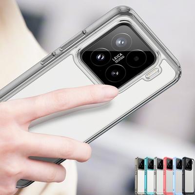 Per Xiaomi 15 Custodia di lusso in silicone trasparente Capa Xiaomi 15 Cover Bumper TPU Phone Protector Cover Xiaomi 15 Pro Custodia