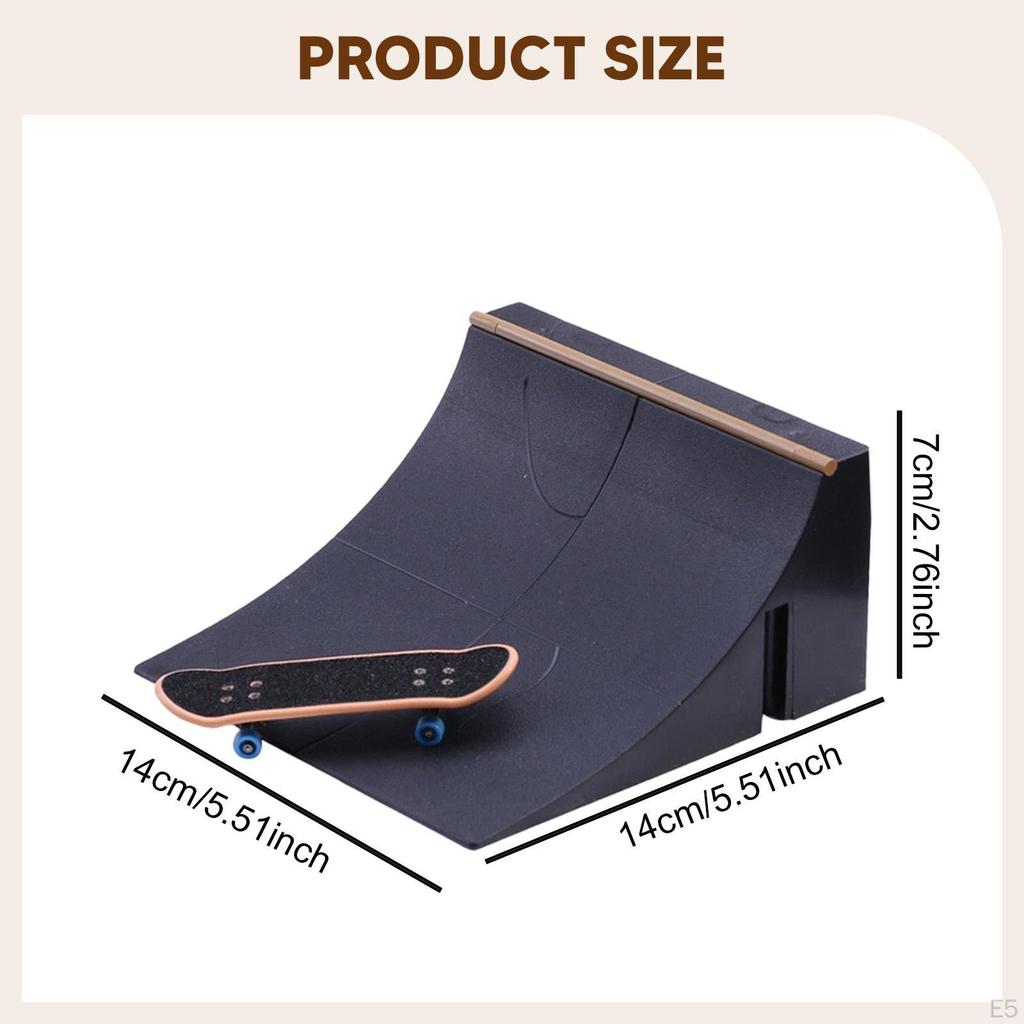 Finger Skateboard Ramp Set Gift Accessories Park Kit Girls Style A