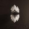 Angel Wings Ring Men's Trendy Style Cold Wind Feather Index Finger Ring Fashion Creative Wings Open Ring