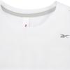 Reebok SS23 Logo Print Solid Crew Neck Casual Tee Women Tops White 23RCS412W100