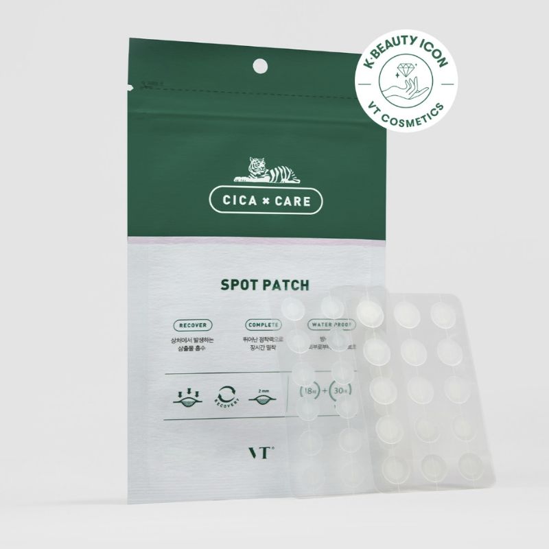 VT Cosmetics CICA Spot Patch 48 Patches | Hydrocolloid Acne Blemish Patch