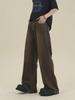Vintage Braune Locker Geschnittene Weitbeinjeans für Jungen und Mädchen