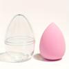 1pc Makeup Sponge with Storage Box, Dual Use Wet & Dry Beauty Blender for Liquid Powder Cream Foundation, Normal Skin Type