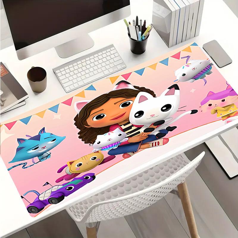 Gabby's Dollhouse2 Mouse Pad - Non-Slip Rubber Base, Smooth Surface for Work,Gaming,Office,And Home Use, Desk Mouse Pad
