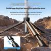 Zoomable Selfie Stick with Extendable Tripod and Anti-Shake Phone Holder for Live Streaming and Travel
