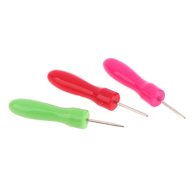 3Pcs Lash Glue Bottle Blocking Needle Eyelash Extension Glue Mouth Head Opener