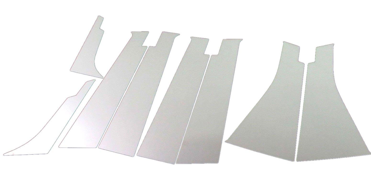 

BRIGHTZ Хромированные накладки на стойки из нержавеющей стали для Notebook с козырьком Ультра-зеркальные E12/NE12 (Набор из 8 предметов) (PIL-SIL-270) (Номер продукта 15083)