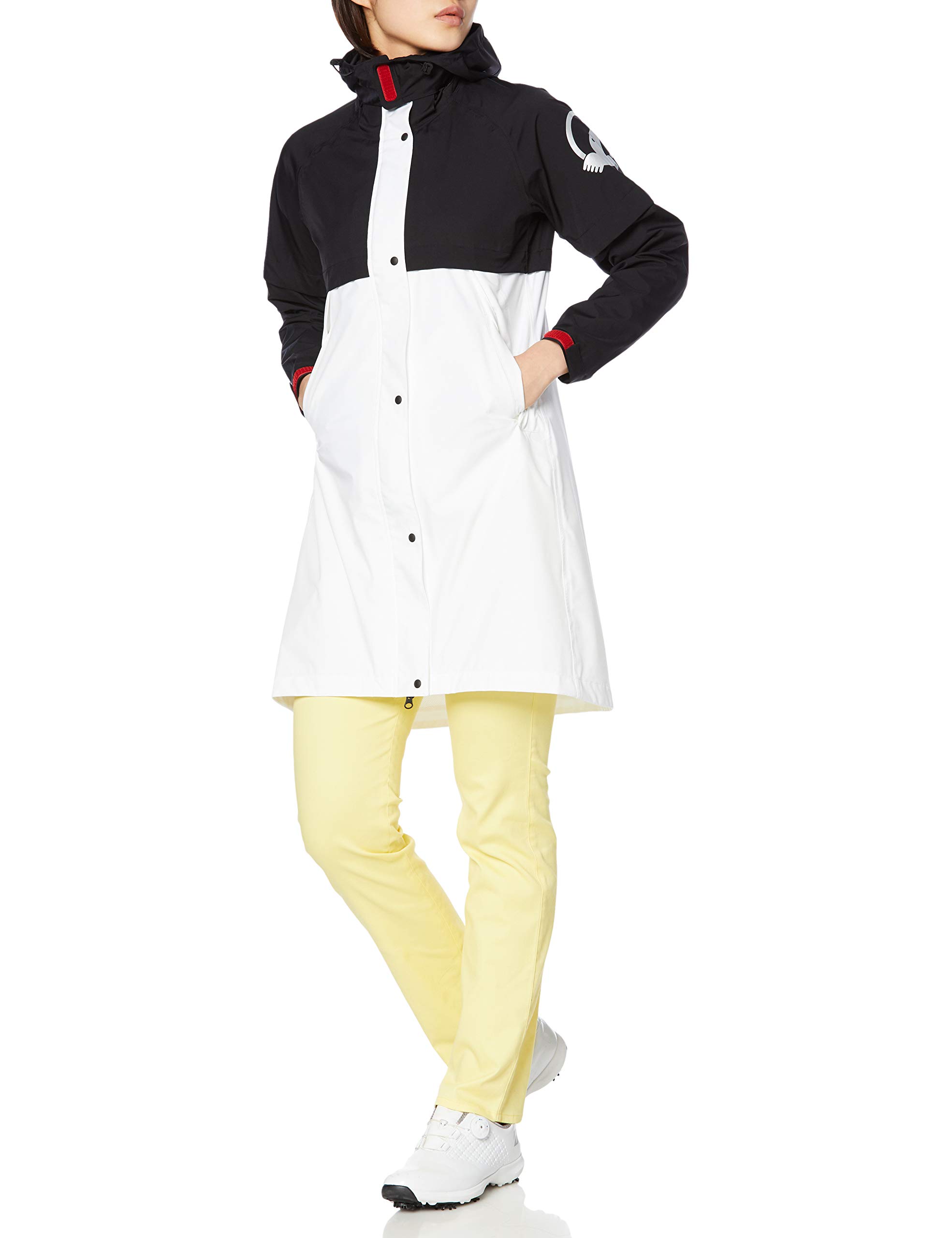 

Женский черный дождевик Honma Golf, размер S (Японский размер маленький)