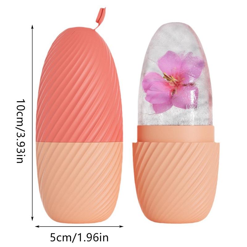 Silicone Ice Facial Roller Skin Care Beauty Lifting Contouring Tools Ice Globe Balls Massager Care Skin Makeup Care Tool
