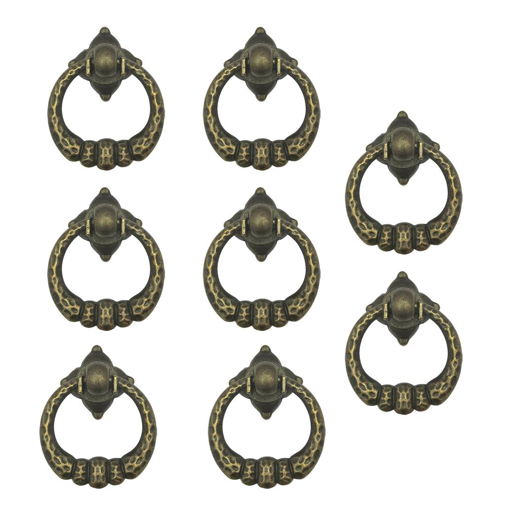 Classical Drawer Knobs Elegant Cabinet Hardware Metal Drawer Pulls Dresser Drawer Handles set for Furniture Renovations