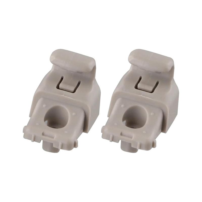 2pcs Sun Visor Clips For Tesla Model 3 2017 2018 Sun Visor Hook Sun Visor 113099300A 1130993-00-A Car Replace Part