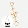 Metal Bow Bag Purse Extender Chain Strap Replacement Bag Accessories for Women Handbag Purse Shoulder Bag Crossbody Bag Straps