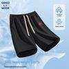 GENIOLAMODE Herr sommar casual tryckta shorts