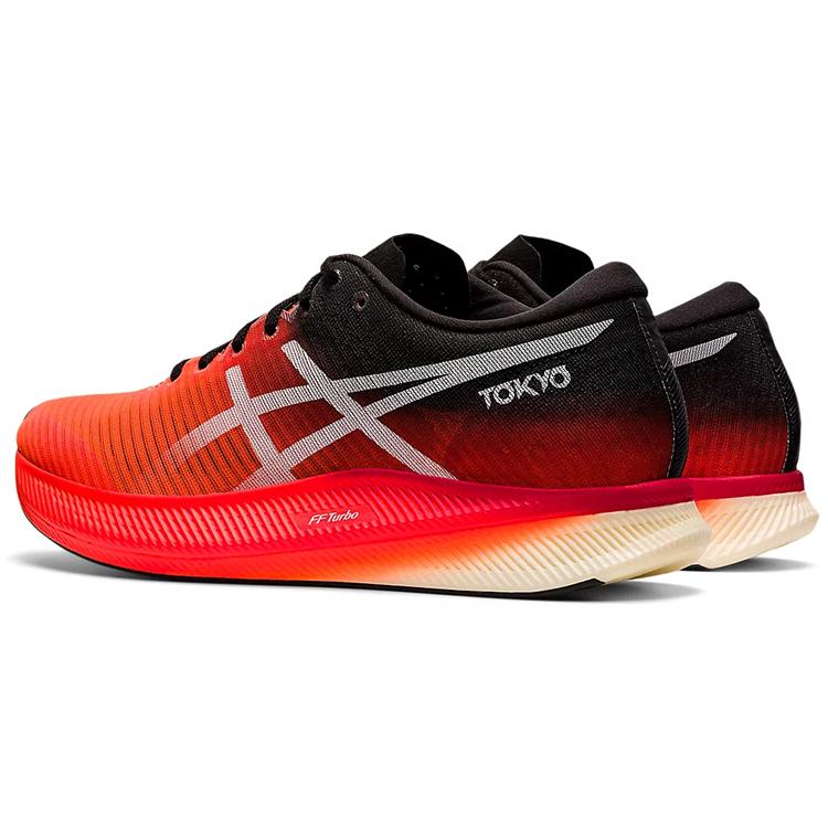 New Asics Metaspeed Edge Sunrise Red Black