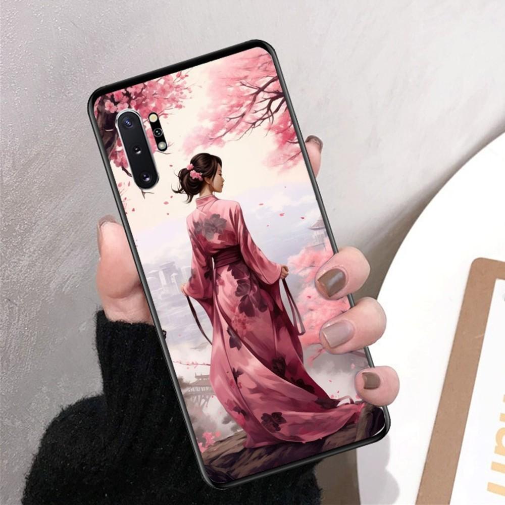 Japanese Style Art Phone Case For Samsung Note 8 9 10 20 Pro Plus Lite M 10 11 20 30 21 31 51 A 21 22 42 02 03