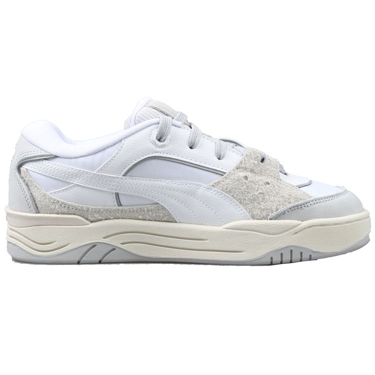 Puma 180 Leather Reflect Casual Low-Top Sneakers Unisex Sneakers White Gray 393288-01