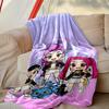 Kpop Demon Hunters Blanket, Valentine's Day, Halloween, Thanksgiving Gift Blankets, Home Blanket for Bed and Couch Use