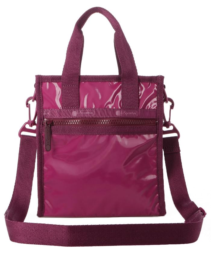 

Официальная сумка через плечо MINI Purple Berry Shine [LeSportsac] N/S TOTE/3714 женская
