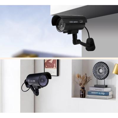 Fake Dummy Camera Outdoor Waterproof Home Security Video Surveillance Bullet Camera Indoor Night Vision Ipcam With LED Light