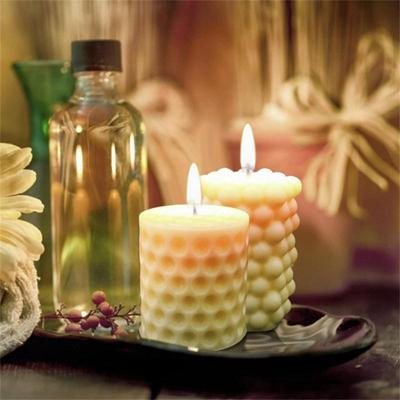 Candle Silicone Moulds Soap Cylinder Shape Exquisite Aromatherapy Cake DIY 3D Geometric