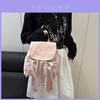 Fashion Dual Pocket Butterfly Bow College Style Backpack For Women Daily Use