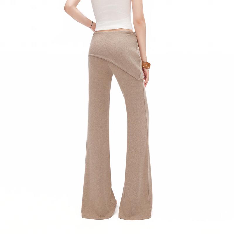 unifree Relaxed Fit Flared Casual Pants