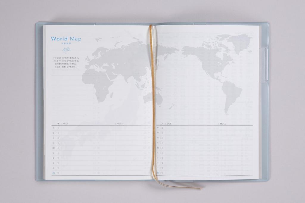 745 torinco 6 Takahashi Shoten 2025 Edition April Start Monday Start Weekly Blue Gray B6