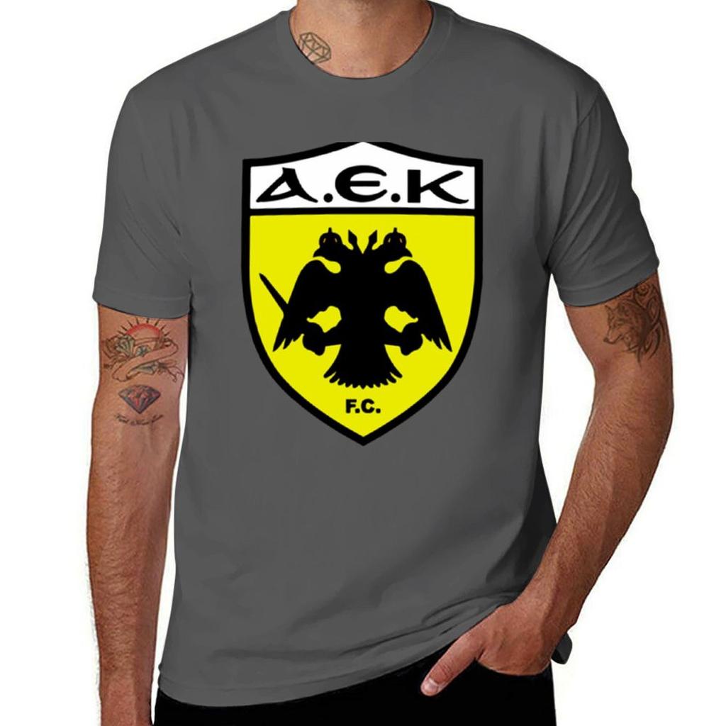 AEK Athens TShirt man t shirts graphic cotton t shirt pack TShirt