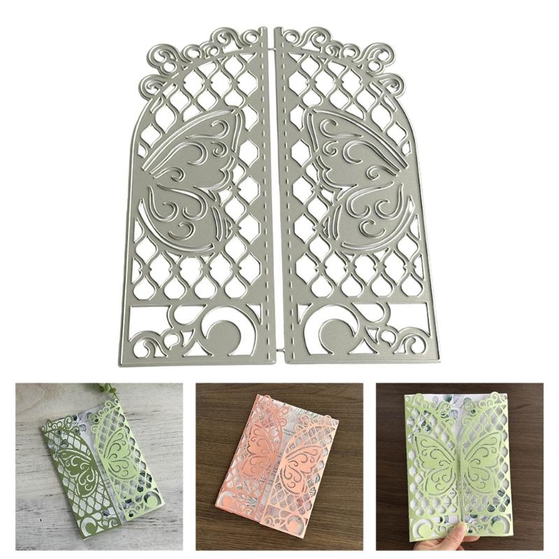 Butterfly Die Cut Heavy Duty Metal Embossing Stencils Carbon Steel Cutting Dies for Card Making Scrapbooking Art Craft