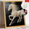 5D DIY Pearl Diamond Painting Kit Majestic Running Horse Full Drill Embroidery Mosaic Art Home Wall Decor Gift
