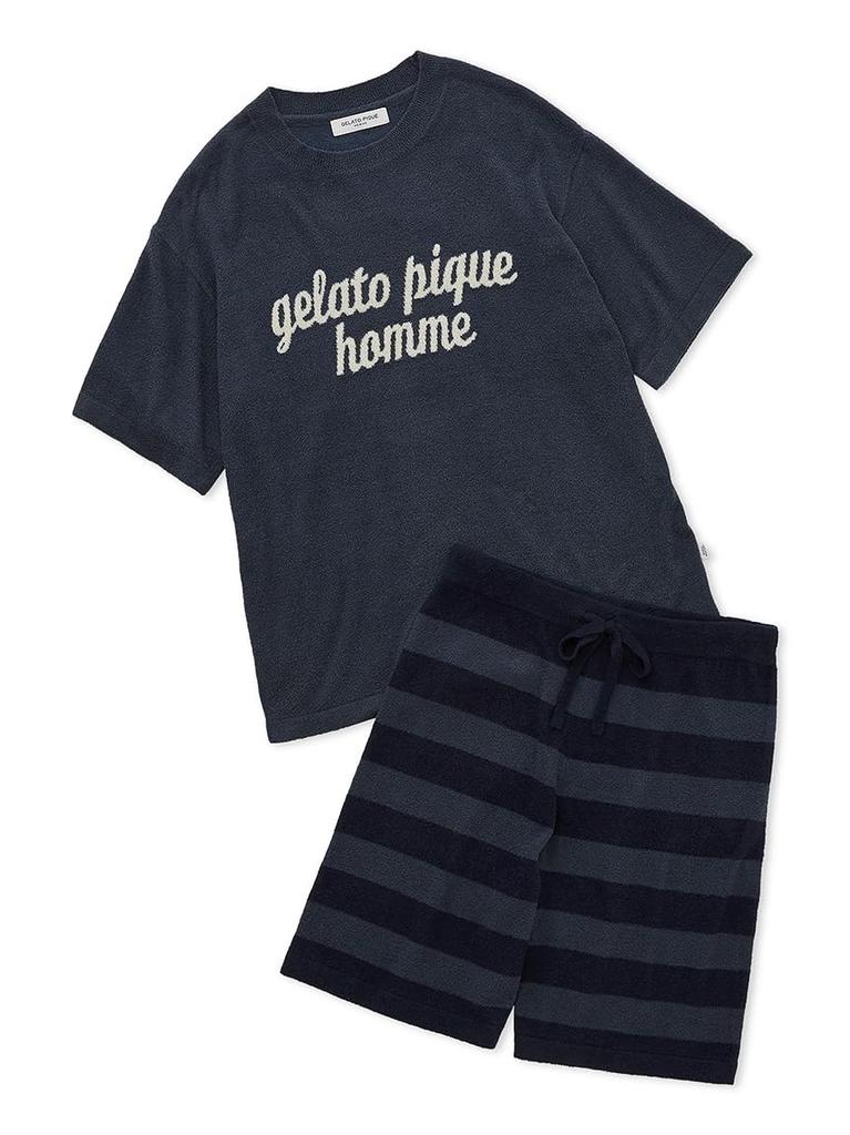 Gelato Pique HOMME Smoothy Lite Set PMNT251949 NVY Men's
